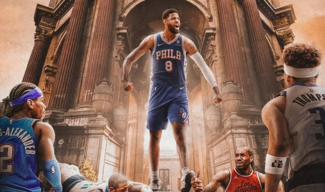 开云app-美媒晒照：乔治入选名人堂概率高于小卡/欧文/克莱/塔图姆/SGA